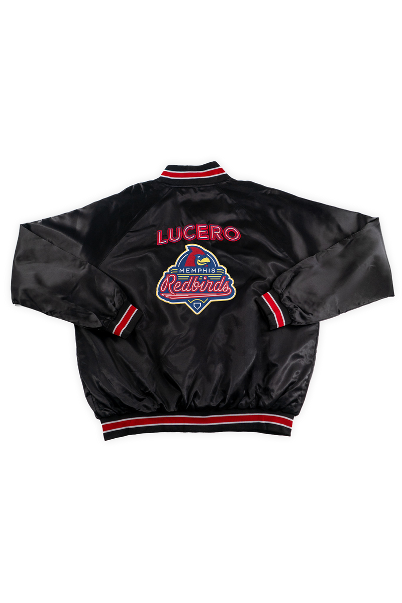 Lucero x Memphis Redbirds Memphis Nights Satin back