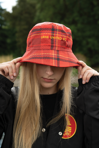 [ Lane United FC ] Reversible Plaid Bucket
