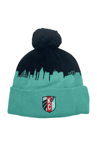 [ kansas city current 2024 nwsl playoff cityscape beanie - Official League