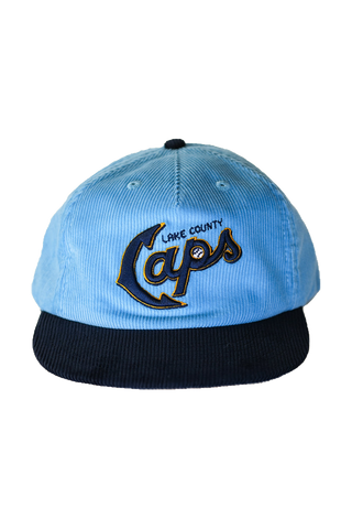 [ lake county captains ] caps blue cord - Official League