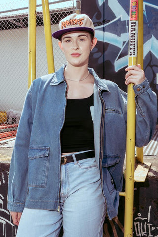 [ Lehigh Valley Phantoms ] First Era Denim model denimFront
