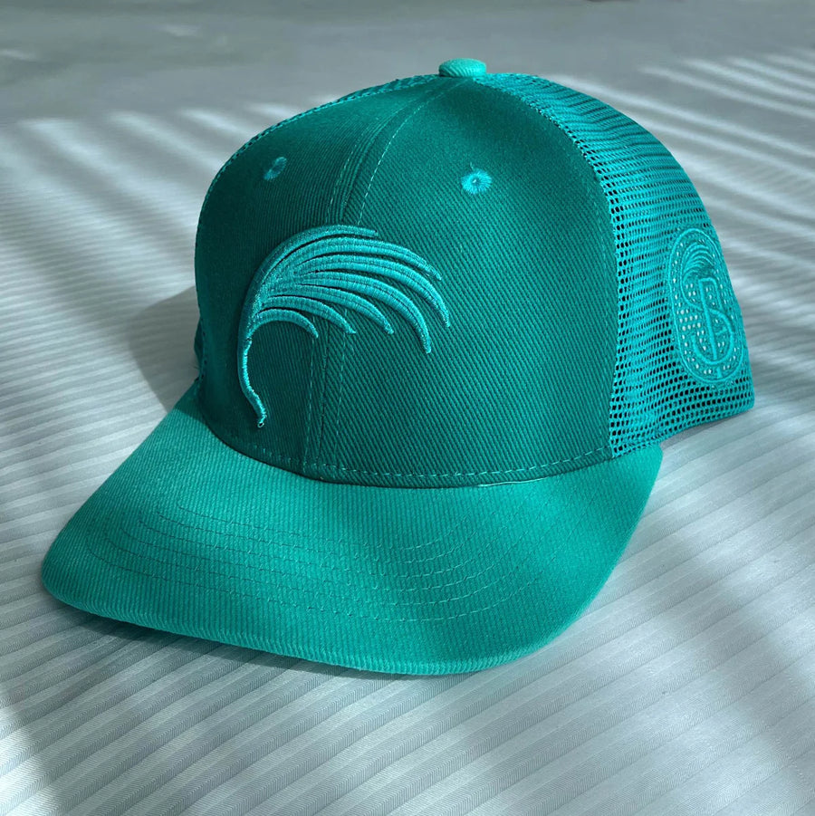 [ sarasota paradise ] teal trucker - Official League