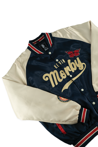 [ Kevin Morby x Kansas City Monarchs ] Satin Jacket