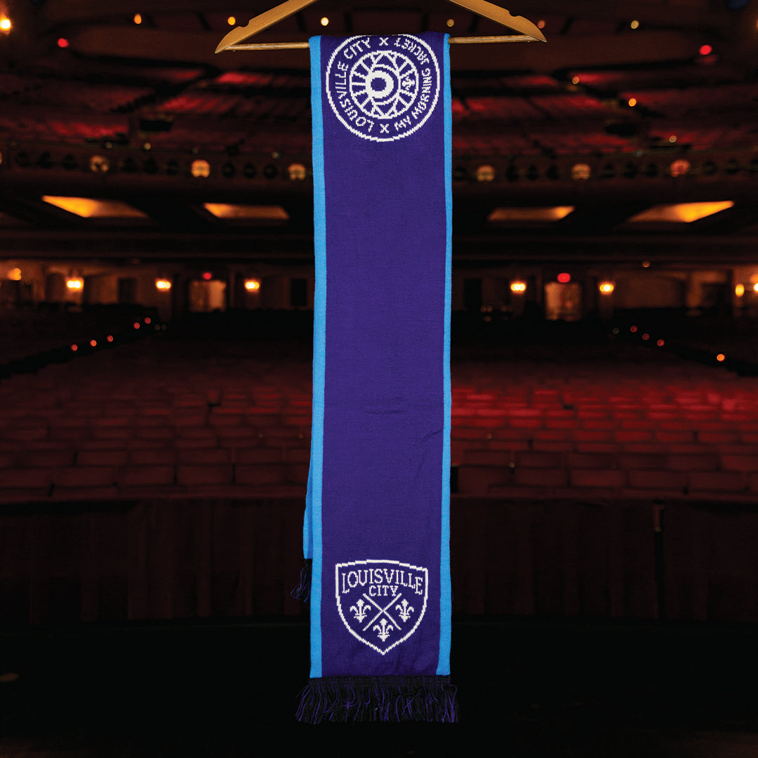 [ my morning jacket x louisville city fc ] dual-sided scarf