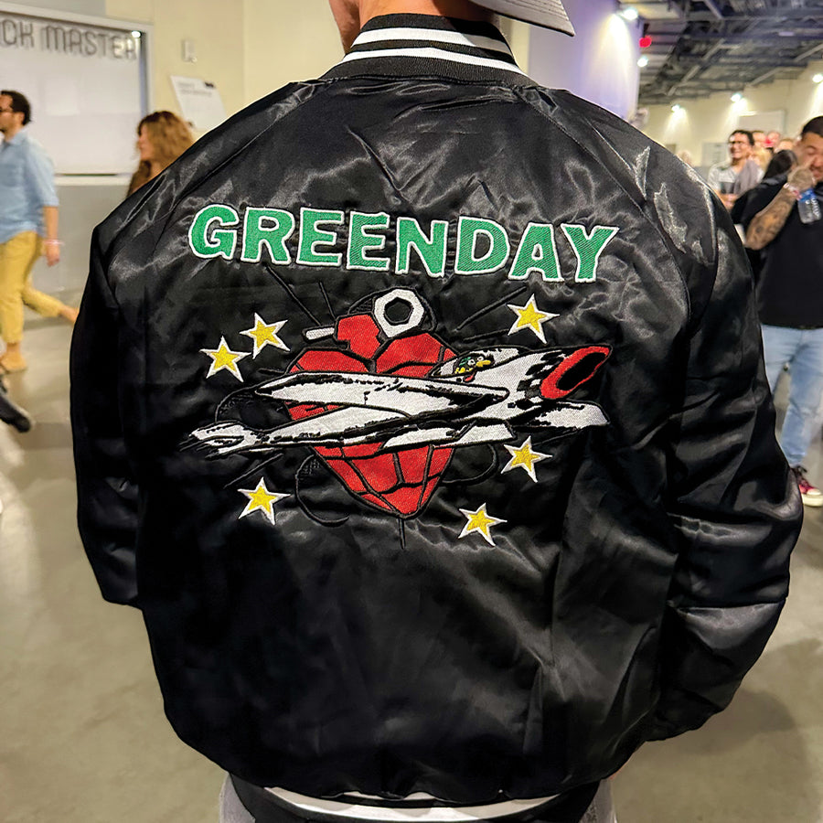 [ green day ] saviors tour satin jacket