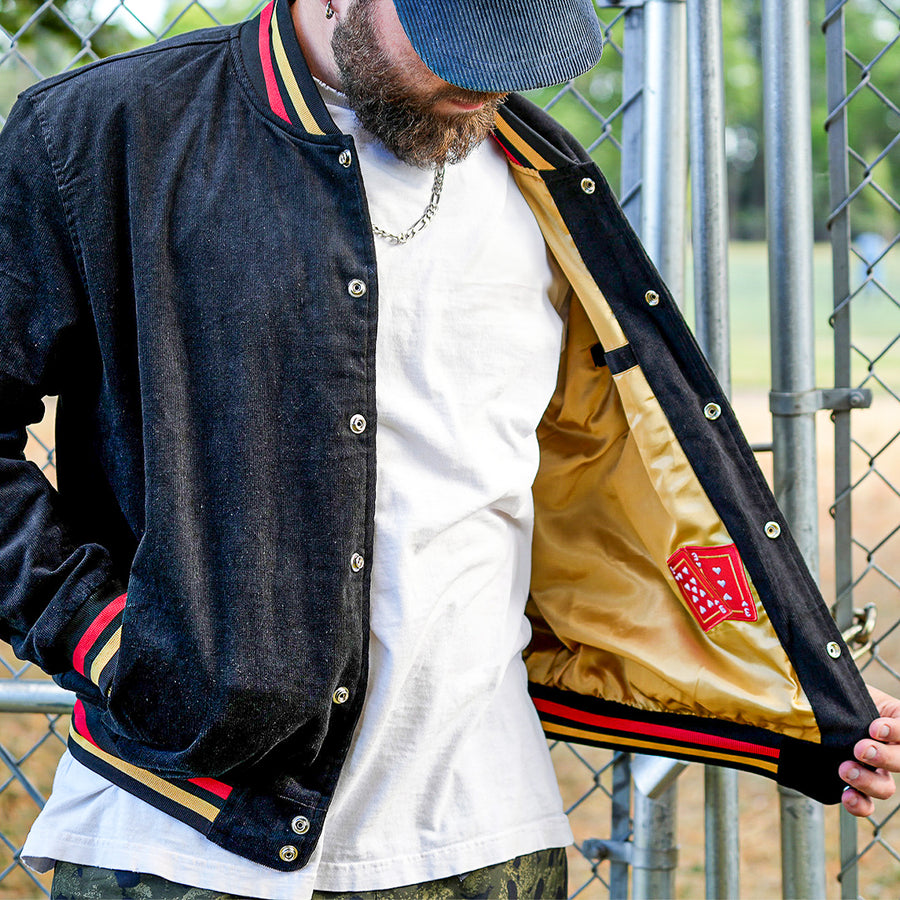 [ vegas golden knights ] corduroy jacket