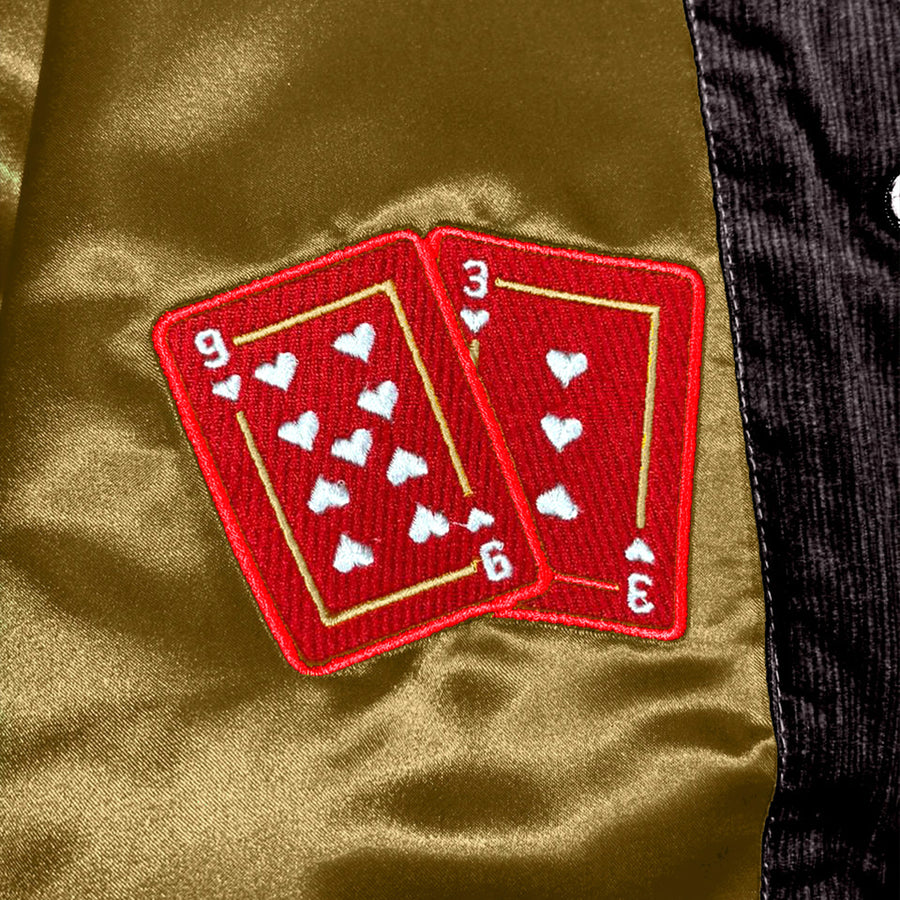 [ vegas golden knights ] corduroy jacket