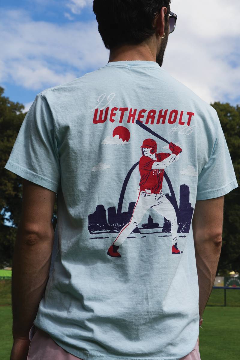 [ JJ Wetherholt ] Skyline Swing Tee - Official League