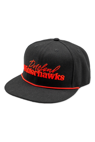 Portland Winterhawks Script Hat front product photo