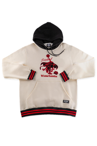 Portland Winterhawks Horseman Hoodie front product photo