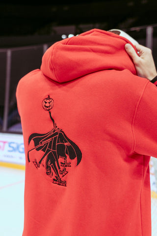 Portland Winterhawks Script Hoodie worn by a model