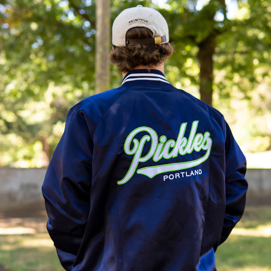 [ portland pickles ] satin jacket - Official League