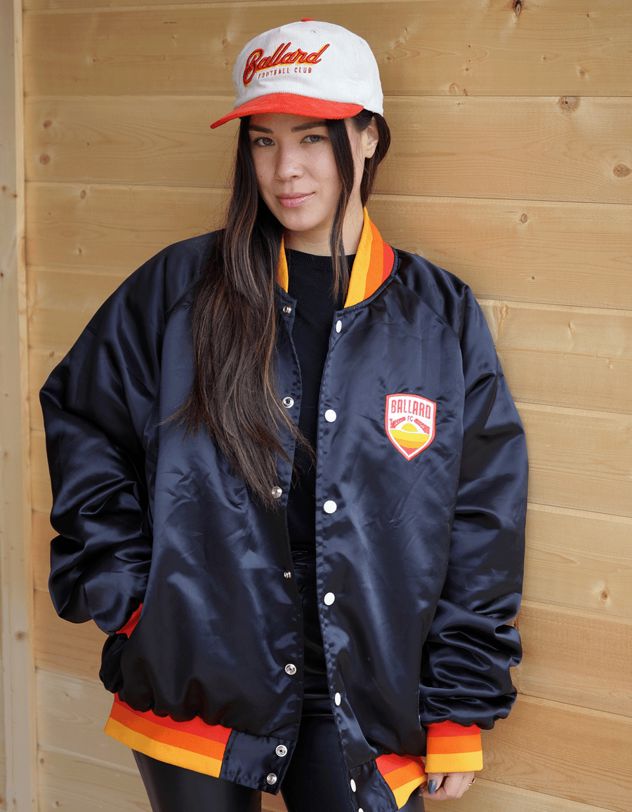[ ballard fc ] satin jacket - Official League