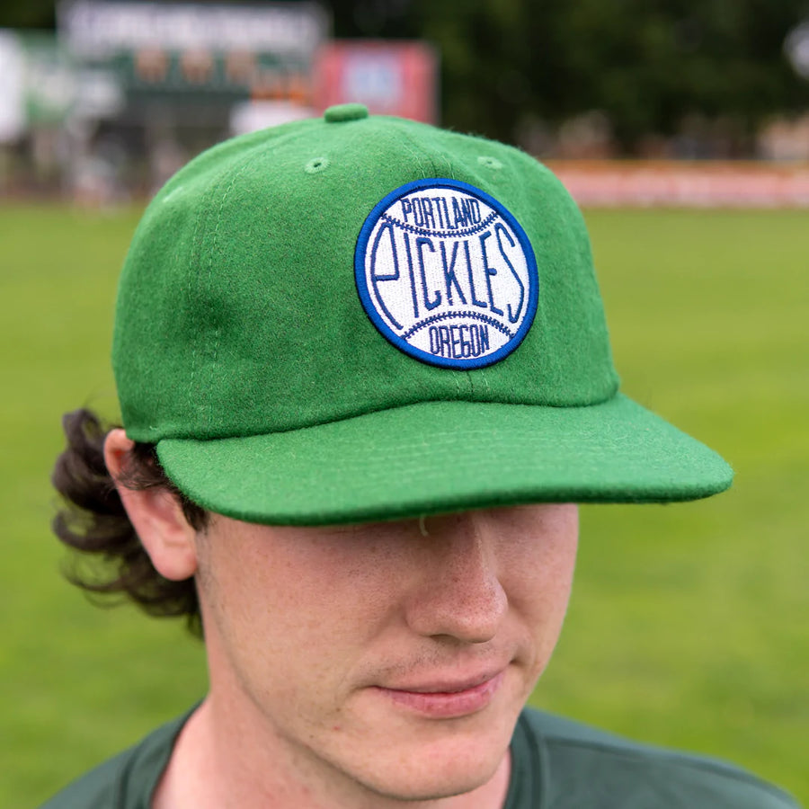 [ portland pickles ] heritage green wool - Official League
