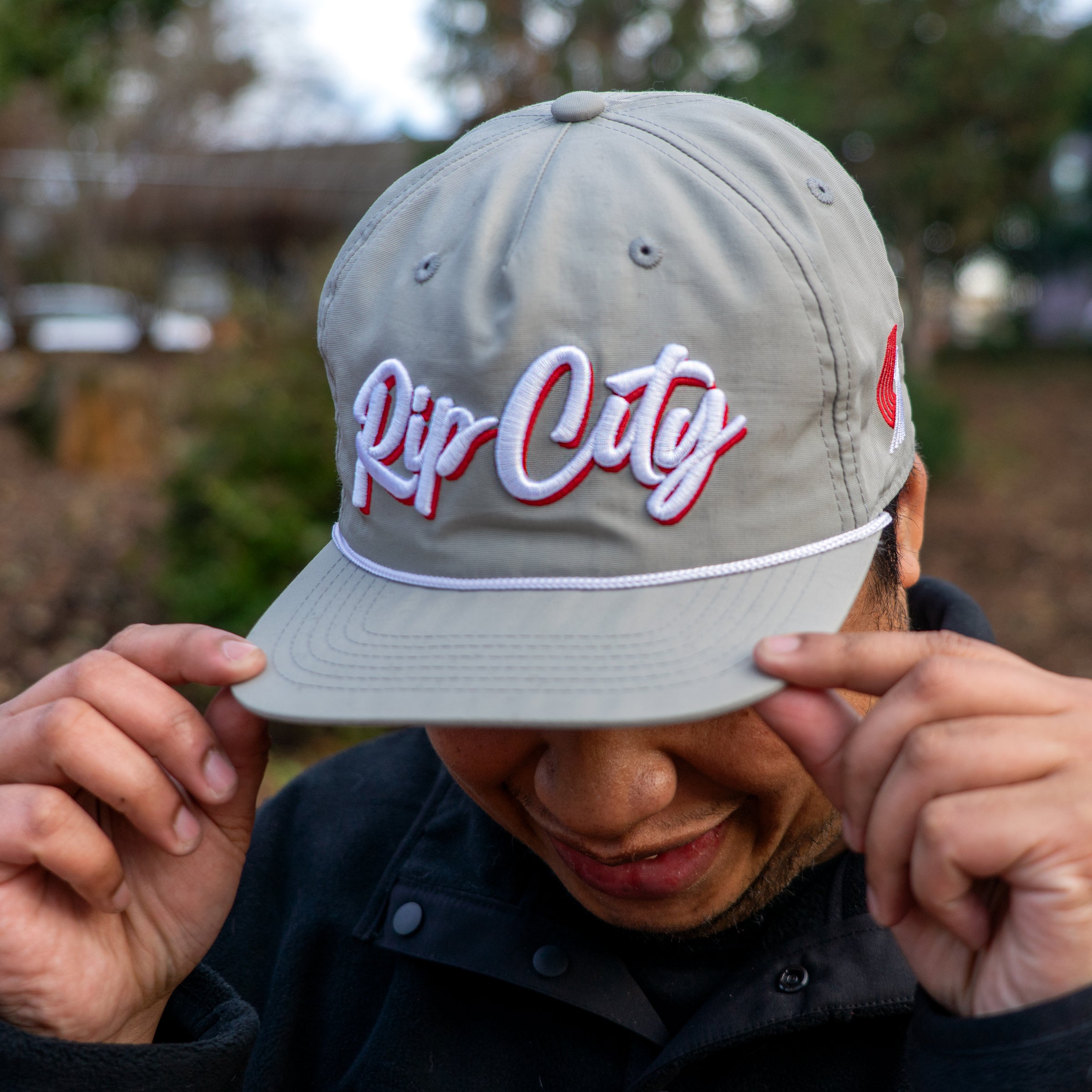 New Era Pin in Black T-Shirt | Rip City Clothing - Official Blazers Team Store S