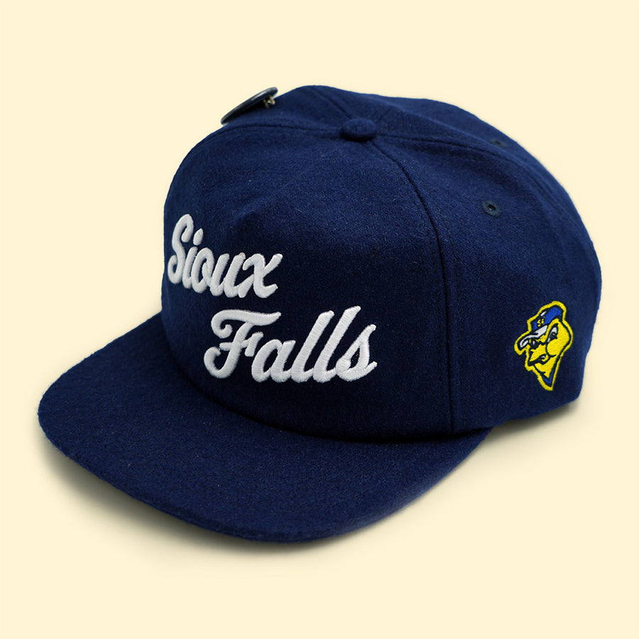 [ sioux falls canaries ] stacked script - Official League