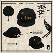 [  fc tulsa ] gold deco hat - Official League