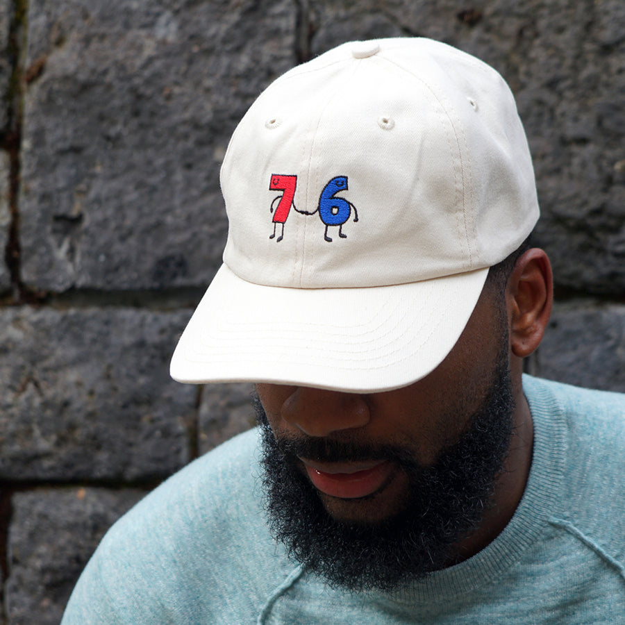 white 76ers hat