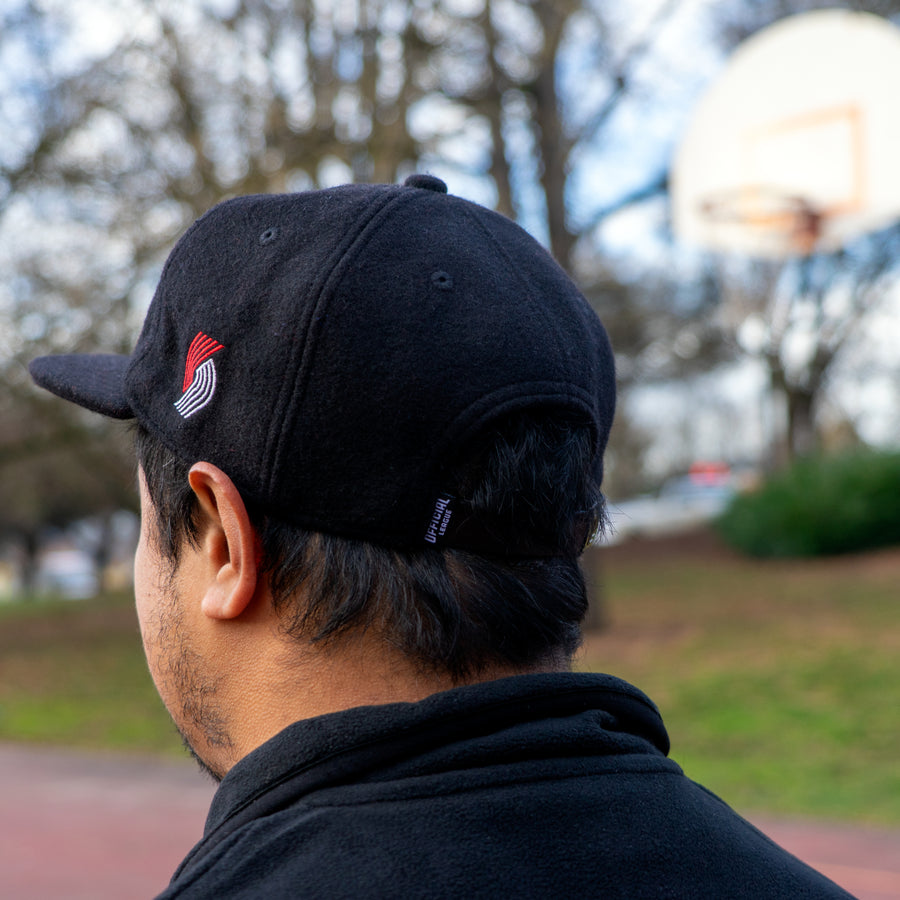 [ portland trail blazers ] black wool - Official League