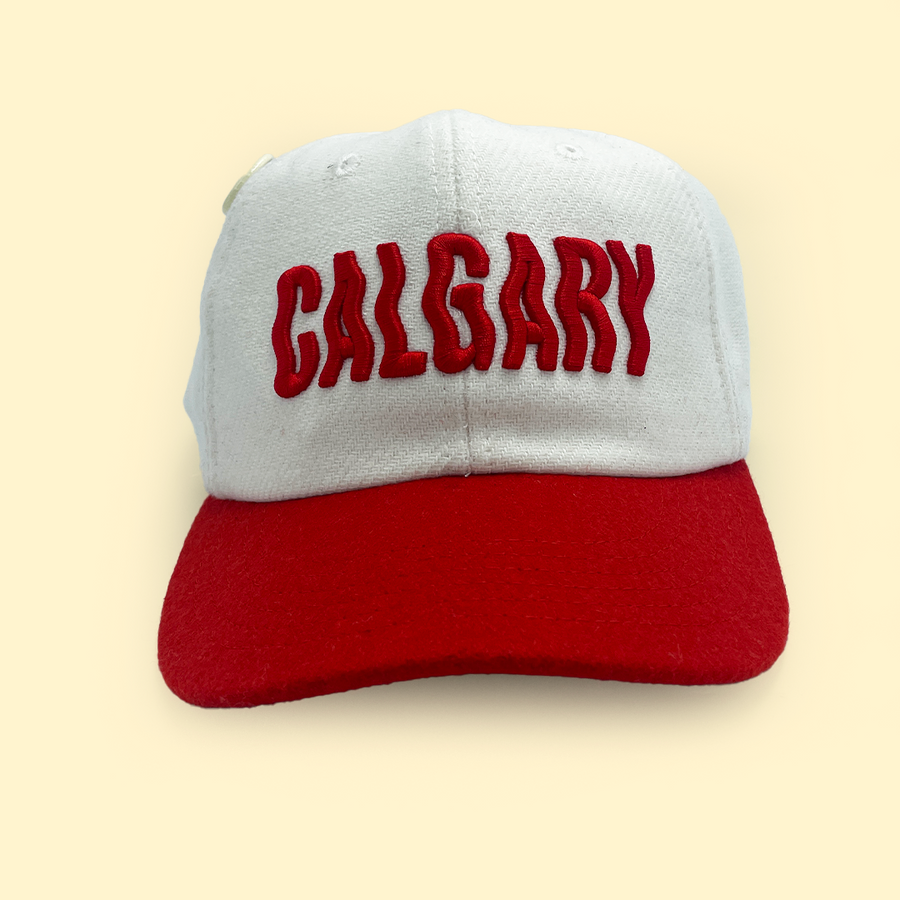 Calgary flames fitted hat sales