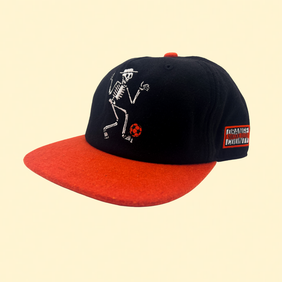 [ oc soccer club x social distortion ] skelly cap - Official League